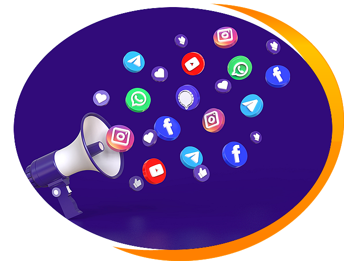 Réseaux sociaux Facebook, Instagram, Google My Business, WhatsApp etc